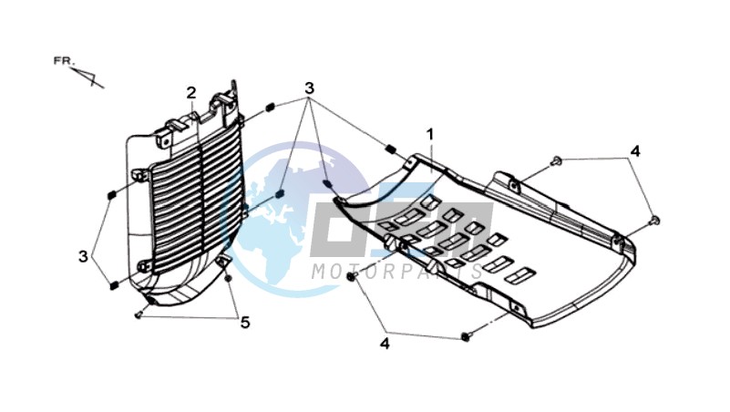 REAR FENDER / INNER SHIELD