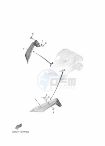 YXE850EN YX85EPAM (BANG) drawing FENDER