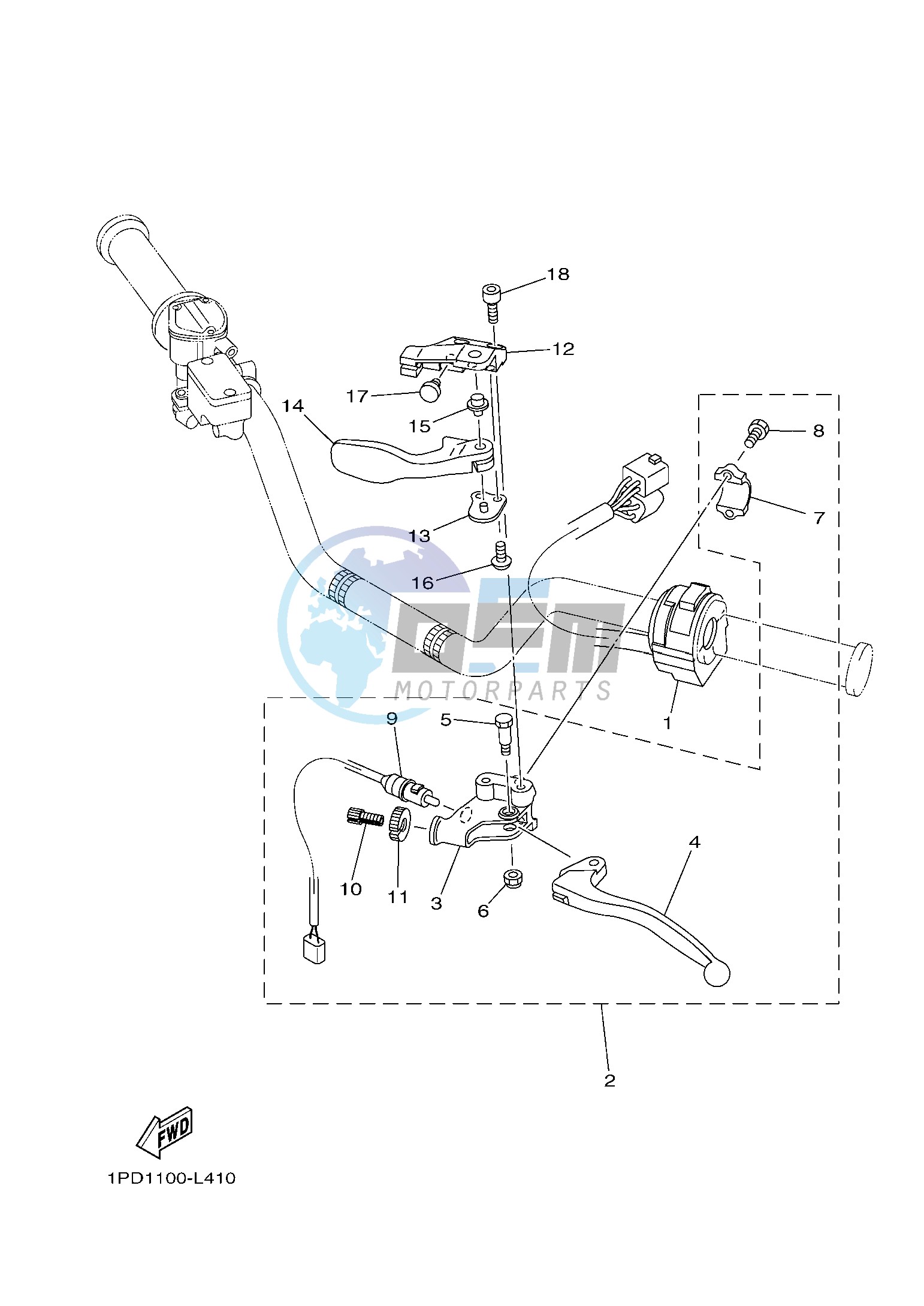 HANDLE SWITCH & LEVER