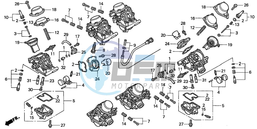 CARBURETOR (COMPONENT PARTS)