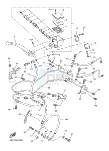 FZ8-S ABS FZ8 FAZER (ABS) 800 (1BD5 1BD7) drawing FRONT MASTER CYLINDER