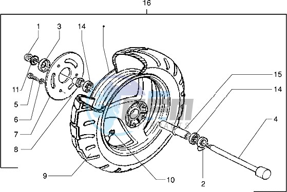 Front wheel