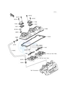 NINJA_ZX-6R_ABS ZX636FFFA FR GB XX (EU ME A(FRICA) drawing Cylinder Head Cover