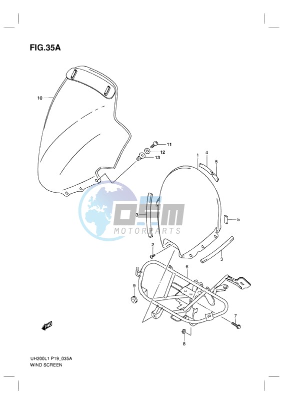 WINDSCREEN (EXECUTIVE MODEL)