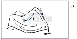 CBR1000RRA UK - (E / MKH) drawing BODY COVER L