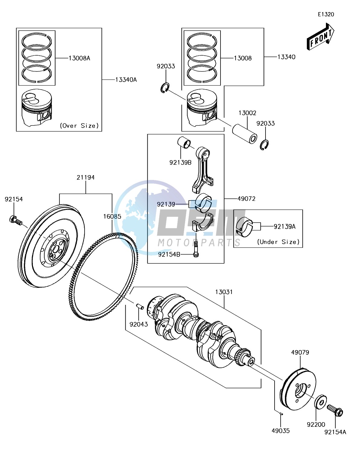 Crankshaft/Piston(s)