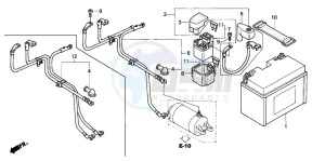 NSS250 drawing BATTERY