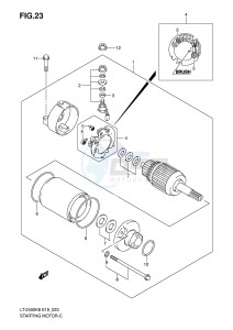 LT-Z400 (E19) drawing STARTING MOTOR