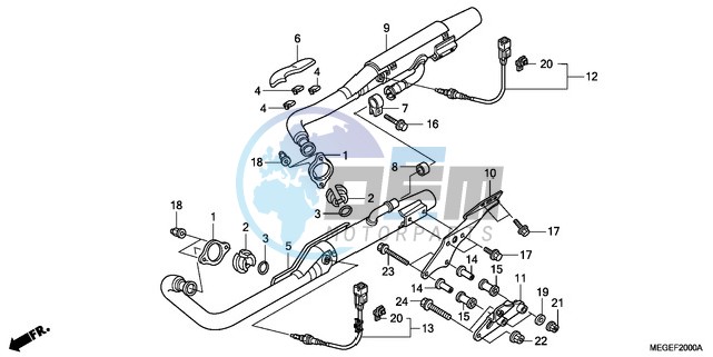 EXHAUST MUFFLER