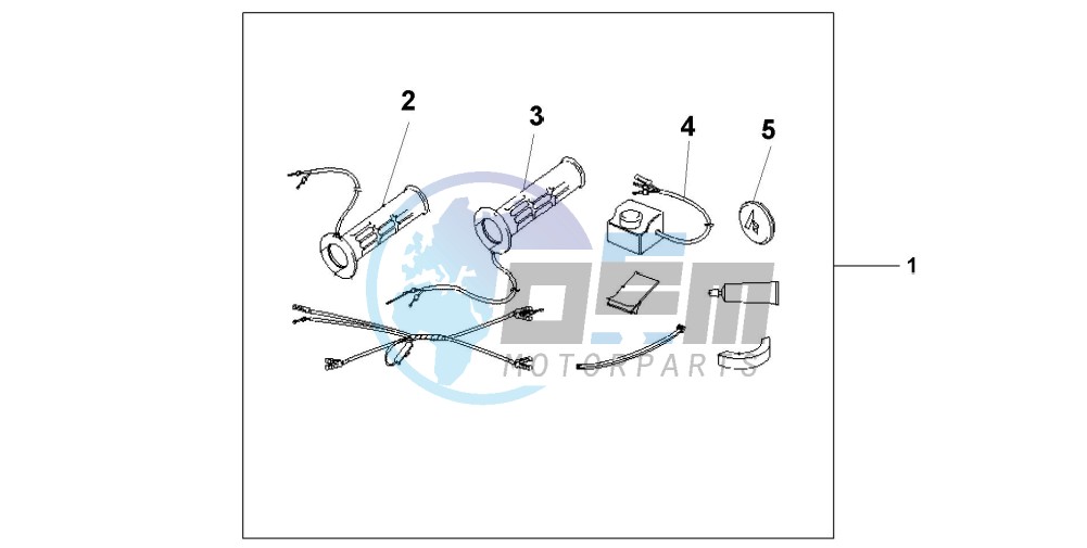 GRIP HEATER SS/ON-OF