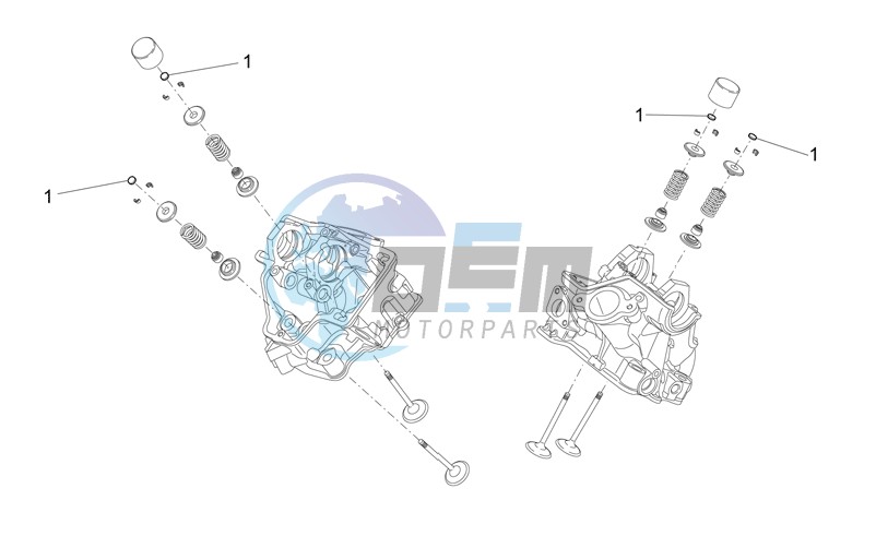 Valves pads