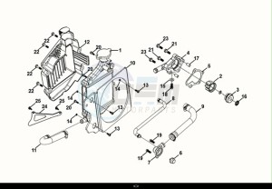 FIDDLE IV 125 LC ABS (XG12WW-EU) (M0) drawing SHROUD ASSY