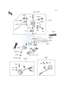 ZX 600 E [NINJA ZX-6] (E1-E3) [NINJA ZX-6] drawing HANDLEBAR