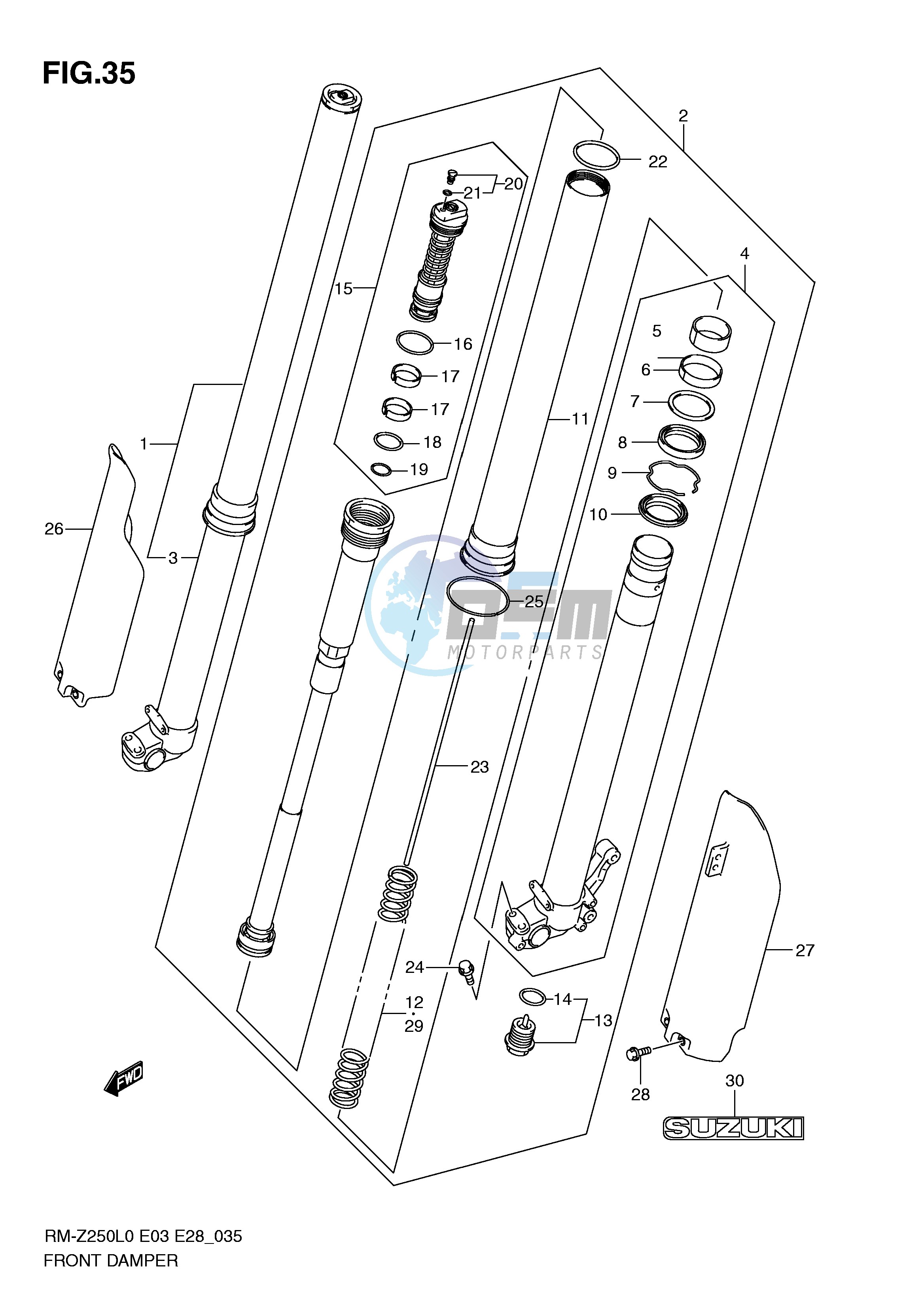 FRONT DAMPER