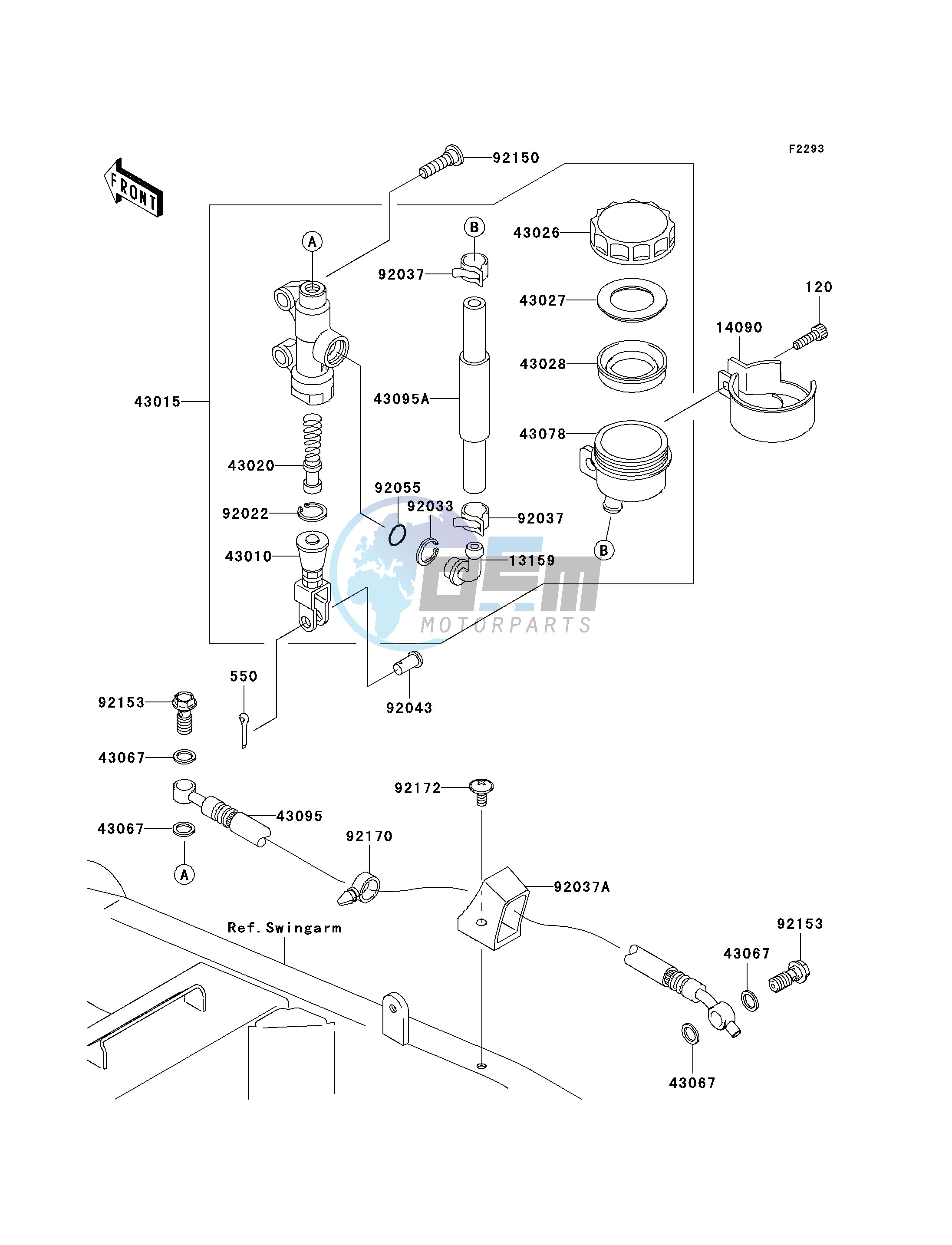 REAR MASTER CYLINDER