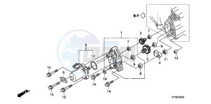 TRX420FAC drawing CONTROL MOTOR