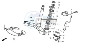 GL1800A drawing STEERING STEM