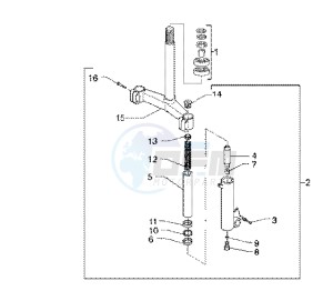 X9 200 180 drawing Fork