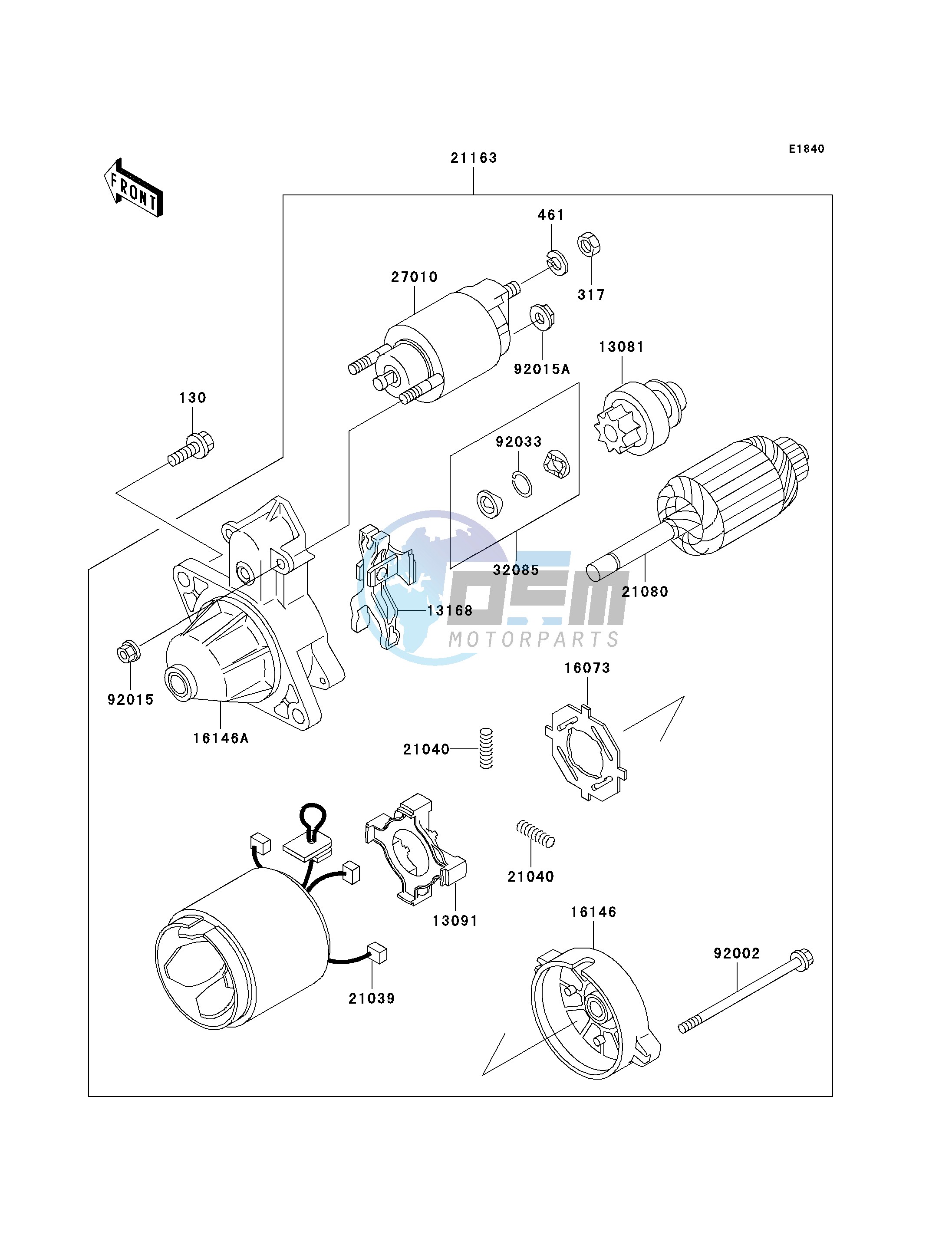 STARTER MOTOR