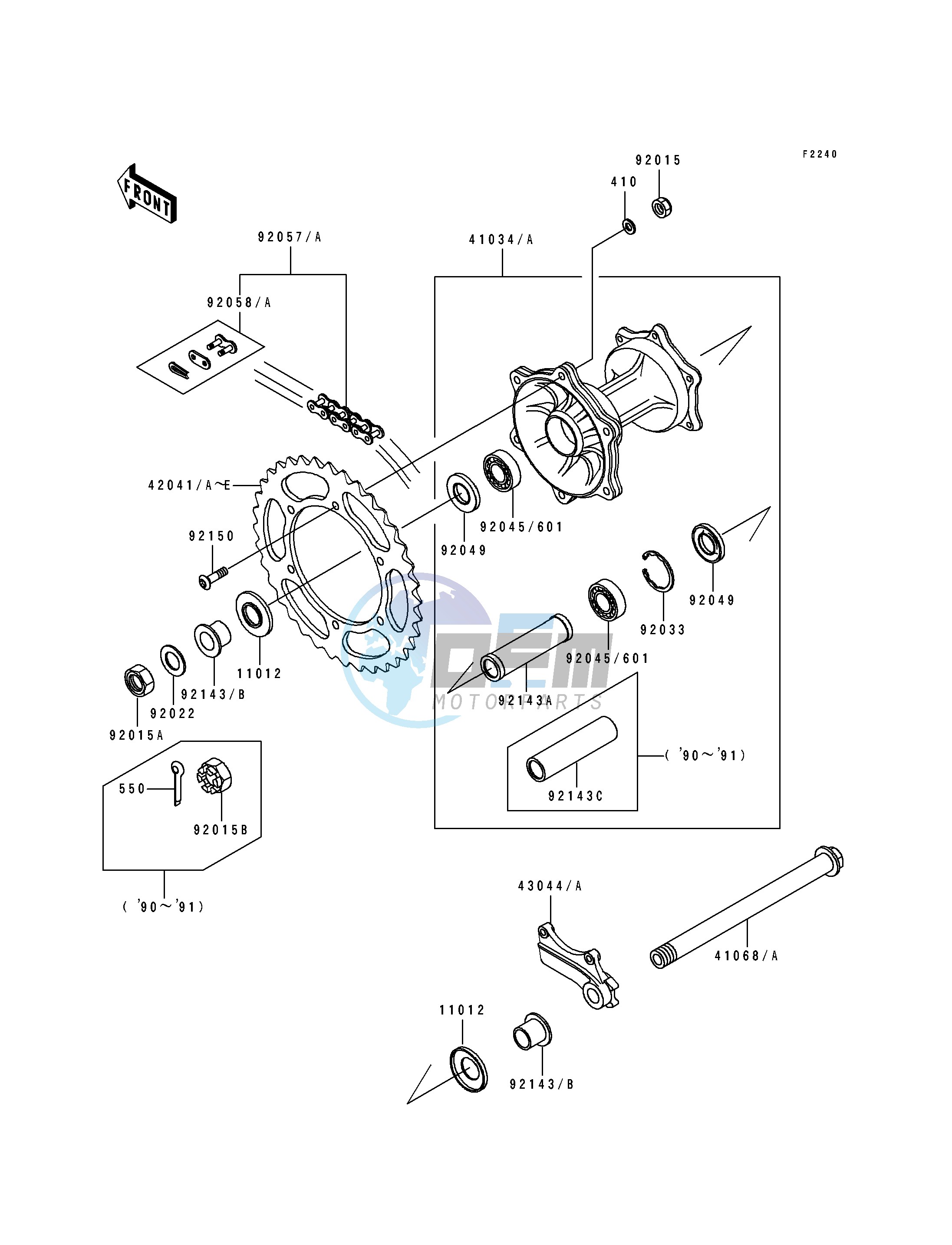 REAR HUB