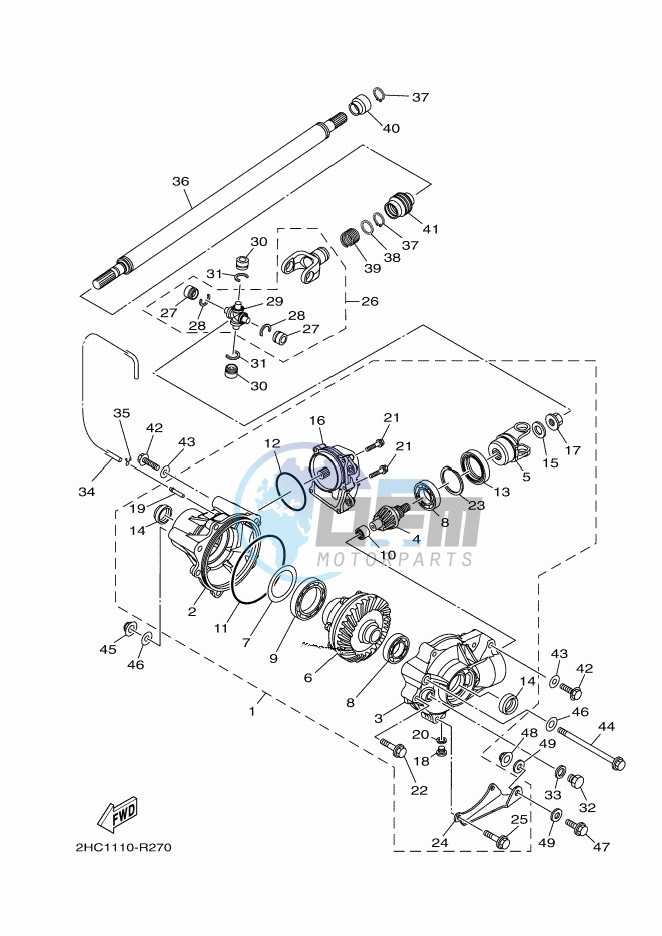 FRONT DIFFERENTIAL