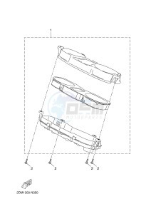 YP125RA (ABS) X-MAX 250 ABS (2DL6 2DL6 2DL6 2DL6) drawing METER