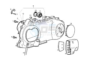 BOULEVARD - 200 drawing CLUTCH COVER