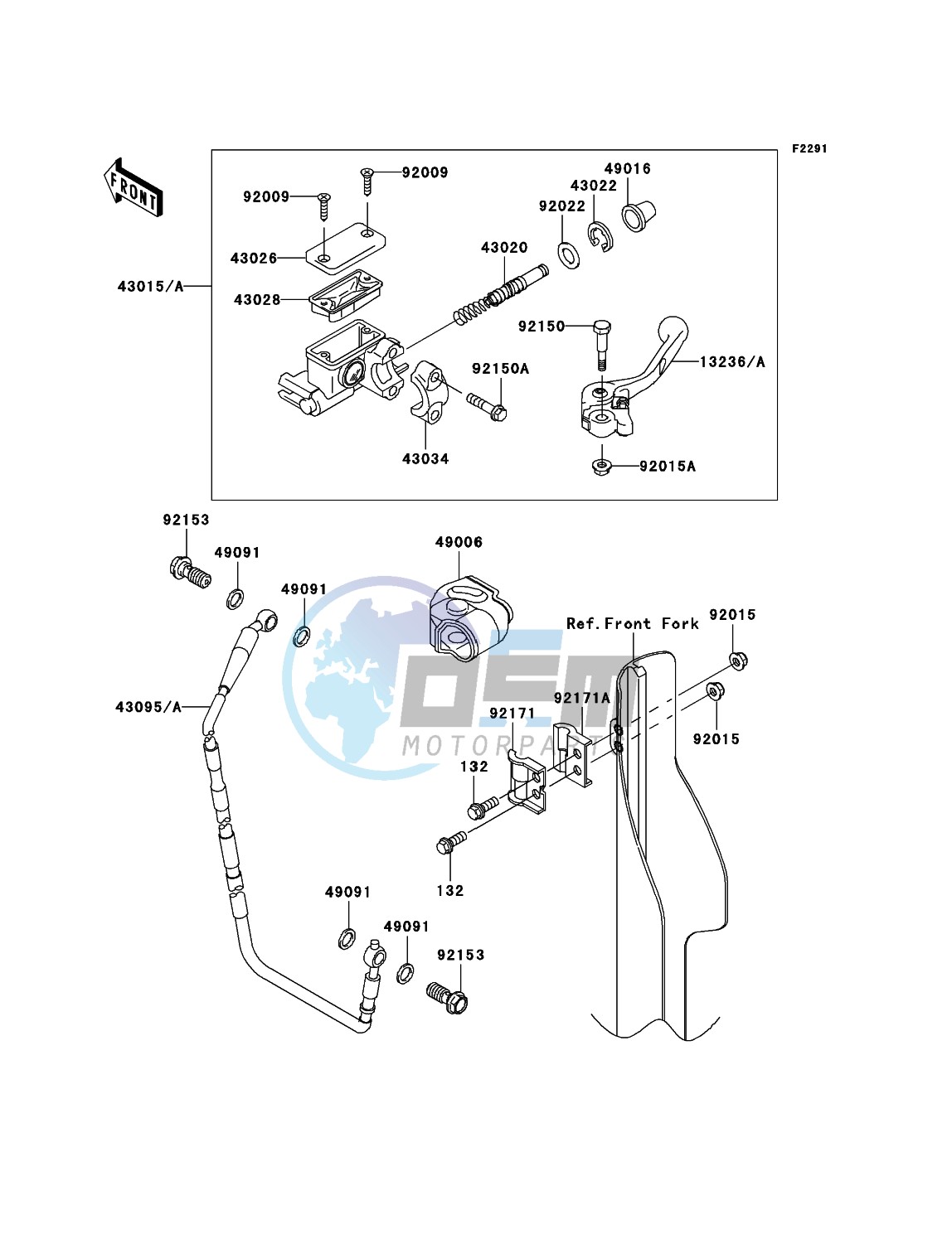 Front Master Cylinder