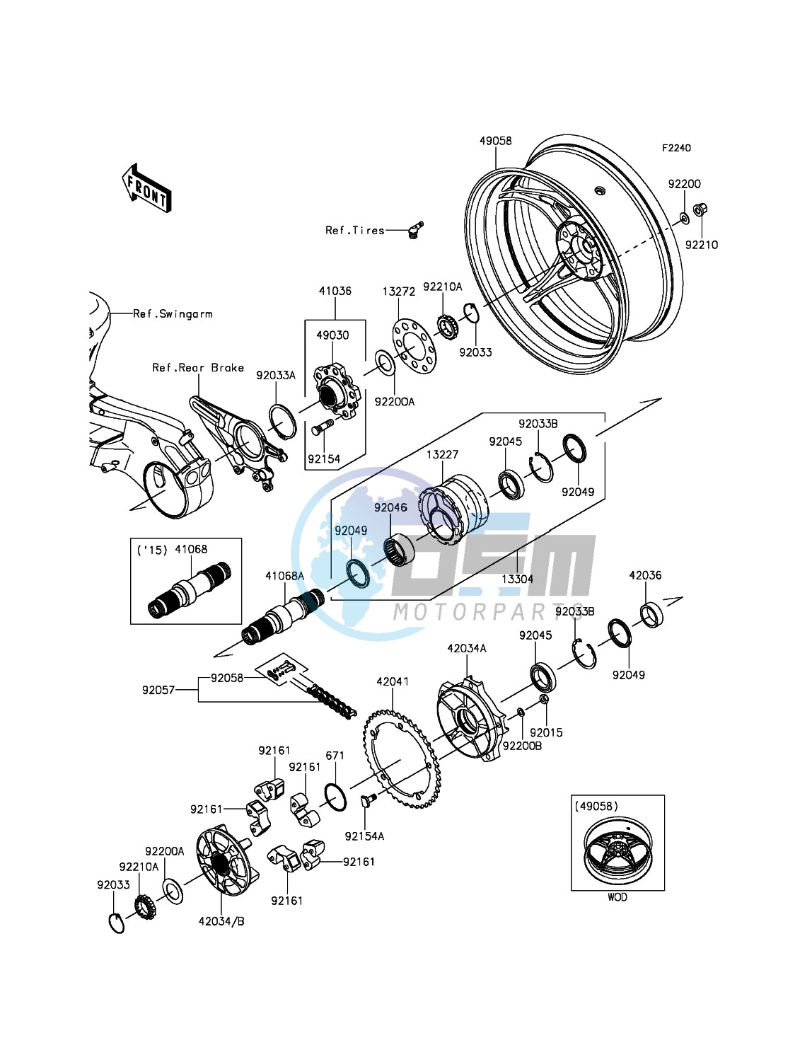 Rear Hub