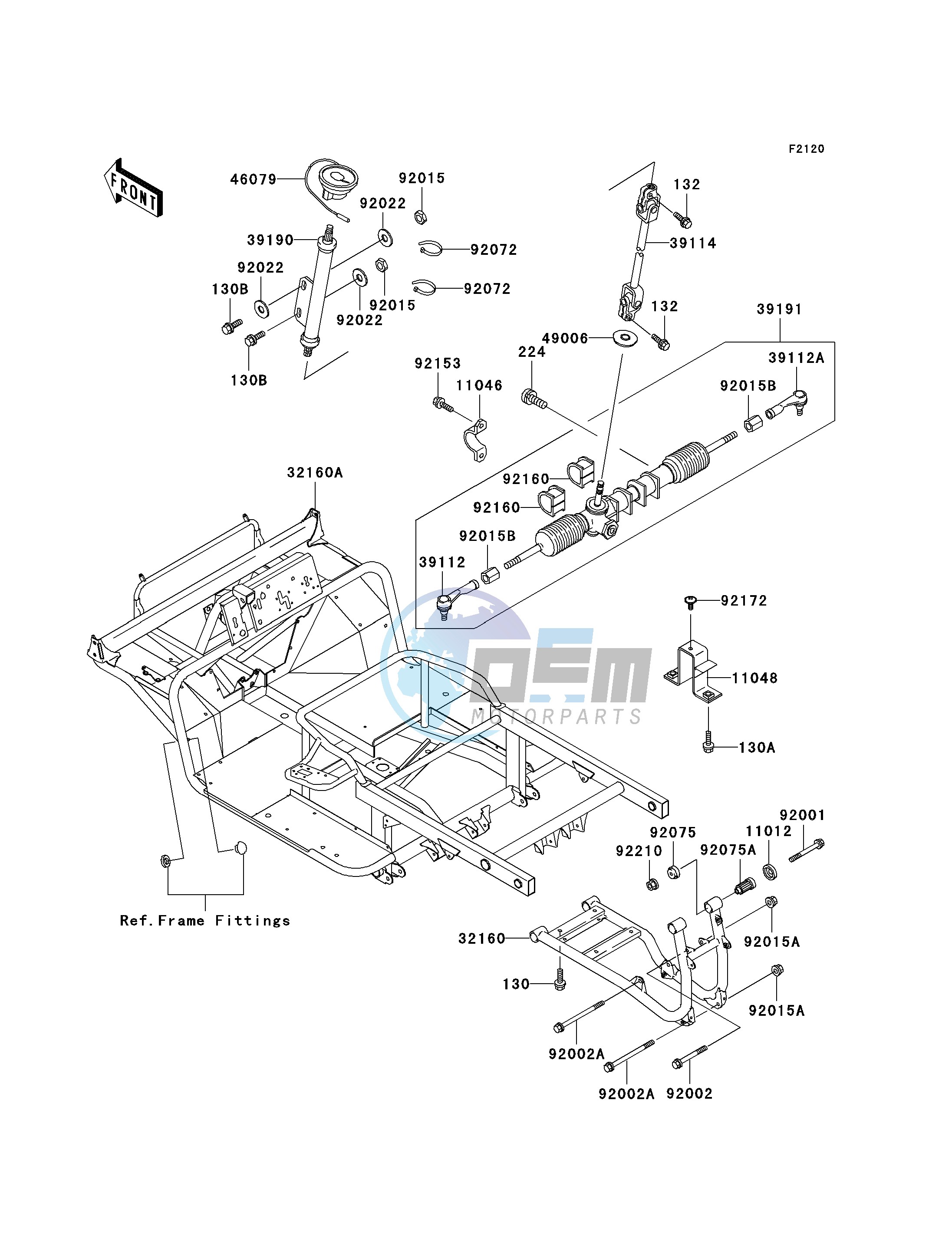 FRAME-- KAF620-G1 - G3- -