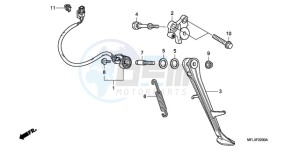 CBR1000RRA UK - (E / HRC MKH) drawing STAND