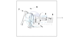 VFR1200FDB drawing MAIN STAND