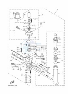 FT25FETL drawing POWER-TILT-ASSEMBLY