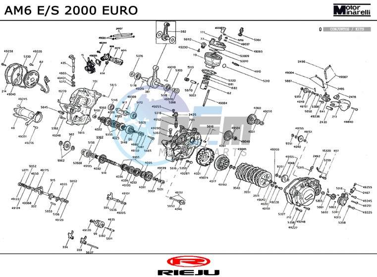 ENGINE  AM6 E/S 2000 EURO