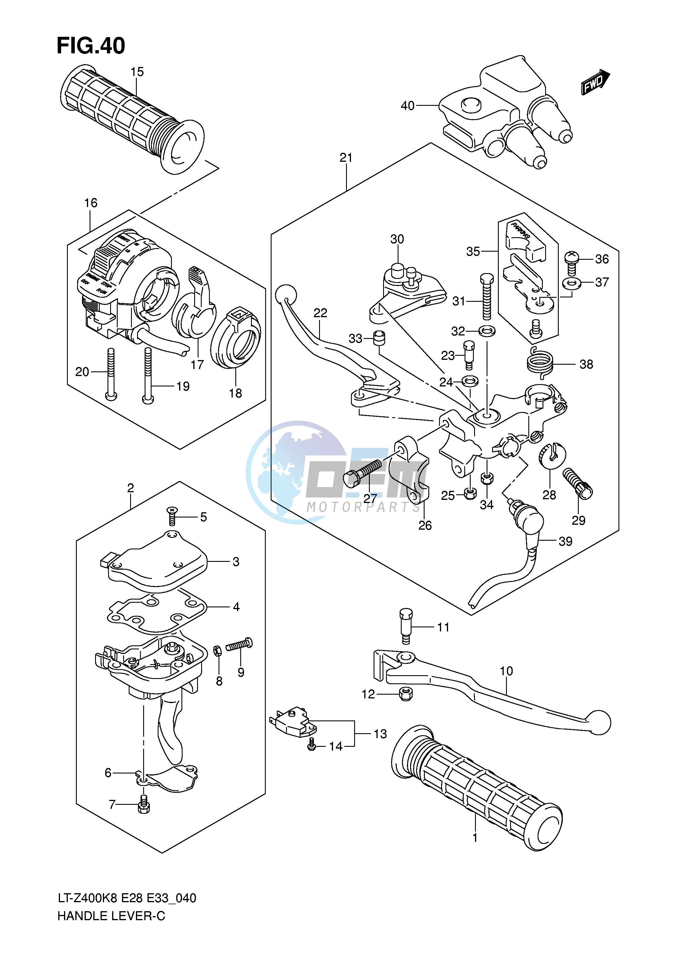 HANDLE LEVER