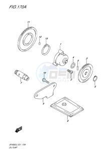 SFV 650 ABS GLADIUS EU drawing OIL PUMP