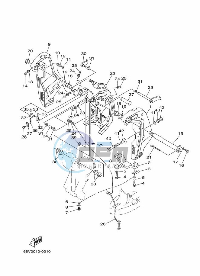 FRONT-FAIRING-BRACKET