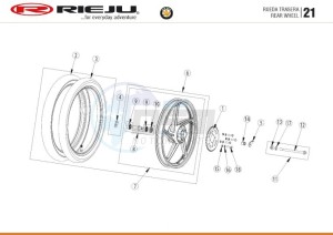 BYE-BIKE-EURO4-BLACK 50 drawing REAR WHEELS