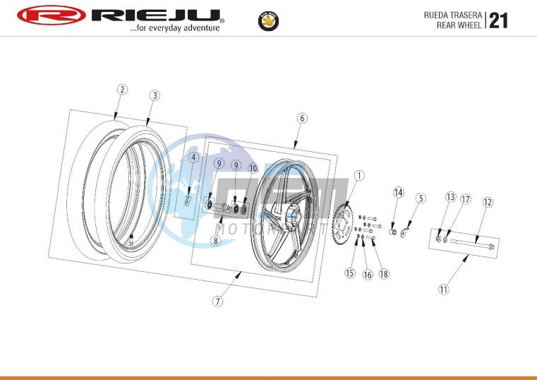 REAR WHEELS