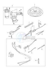 DF 9.9 drawing Starting Motor