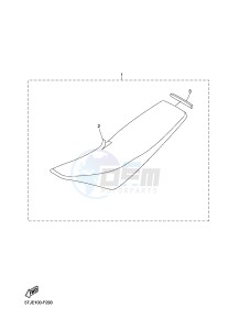 YZF-R6 600 R6 (1HCA 1HCB 1HCC) drawing SEAT