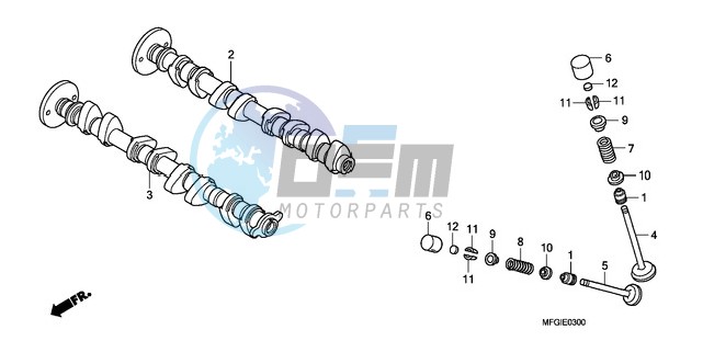 CAMSHAFT/VALVE