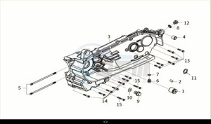 JOYMAX-Z+ 300 (LW30W2Z1-EU) (M2) drawing L. CRANK CASE