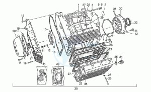 850 T5 Polizia VecchioTipo Polizia VecchioTipo drawing Crankcase