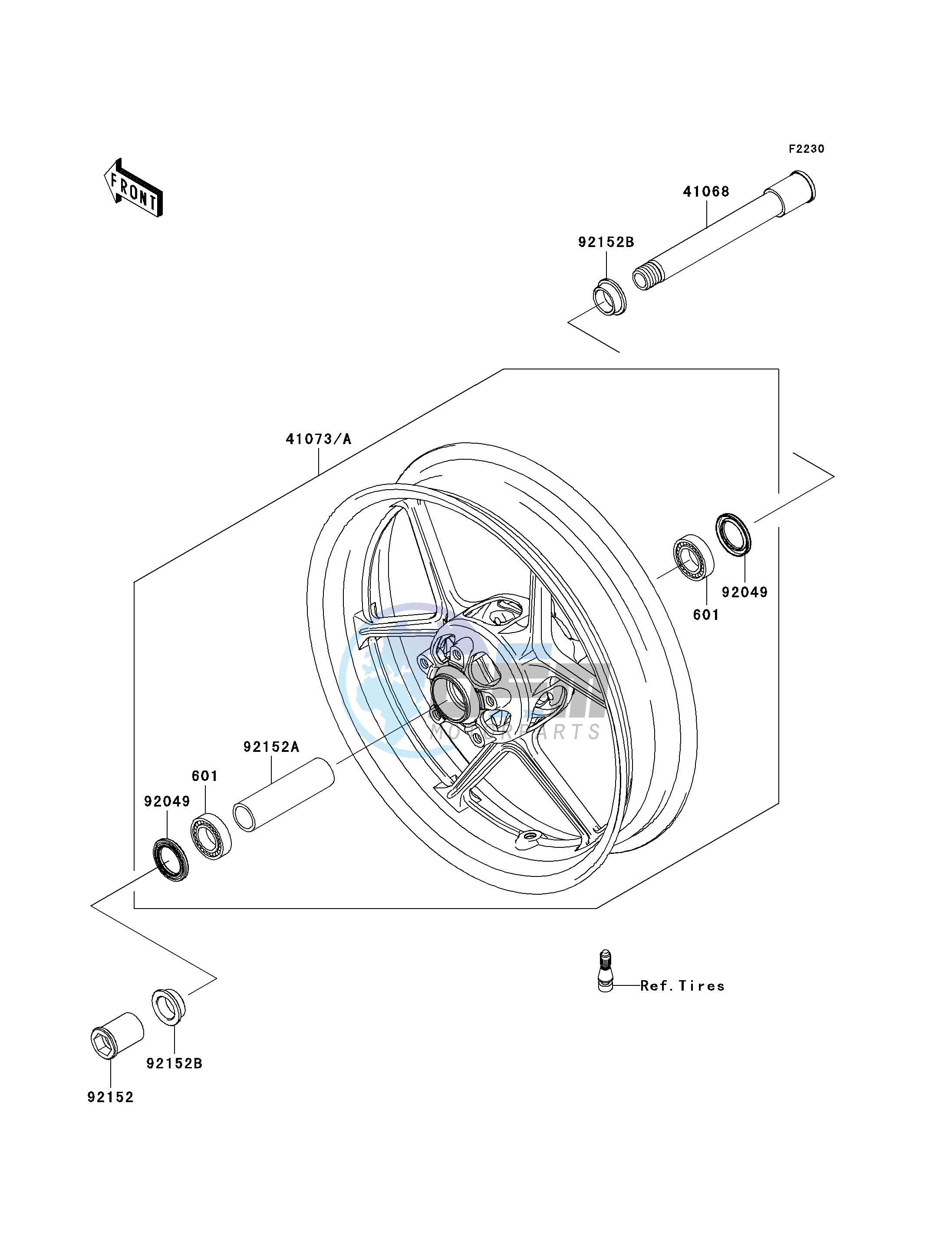 FRONT WHEEL