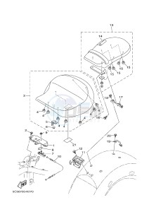 XV1900A MIDNIGHT STAR (1CR4) drawing SEAT