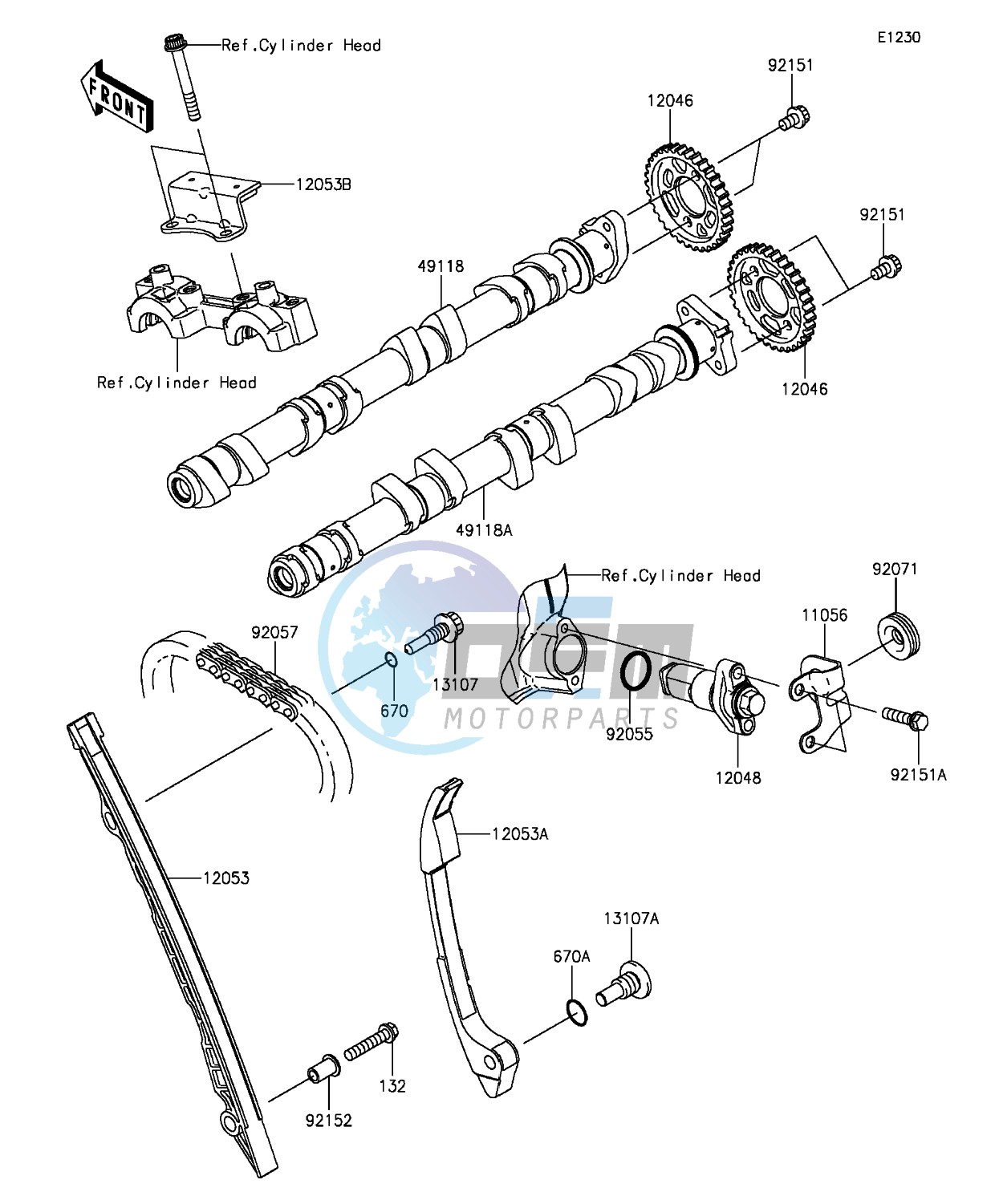 Camshaft(s)/Tensioner