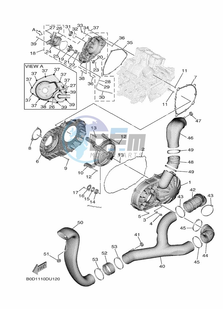 CRANKCASE COVER 1