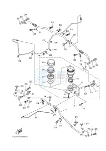 YXM700ES YXM700PSE VIKING EPS SPECIAL EDITION (1XP7) drawing MASTER CYLINDER