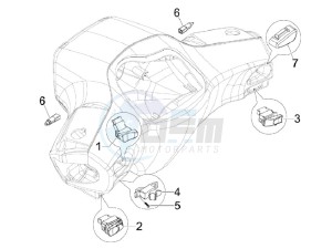 S 125 4T ie E3 Vietnam drawing Selectors - Switches - Buttons